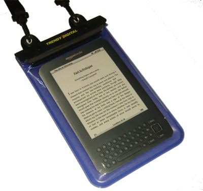 TrendyDigital WaterGuard Plus Waterproof Case with Padding for Kindle 3 (Third Generation Kindle, Kindle Wi-Fi, or Kindle 3G + Wi-Fi, 6" Display), and Kindle Fire Android Tablet (Purple)