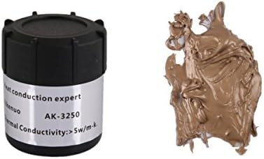 20G Thermally Paste,5.0W/mk Thermal Conductivity Cooling Compound Silicone Grease Apply to Filled Contact Surfaces Gap Reduce Work Temperature For Computer Heatsink/CPU/GPU/Cooler Fan/LED And More