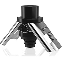 Champagne Stopper by MiTBA Bottle Sealer for Champagne Cava Prosecco and Sparkling Wine with a Built In Pressure Pump…