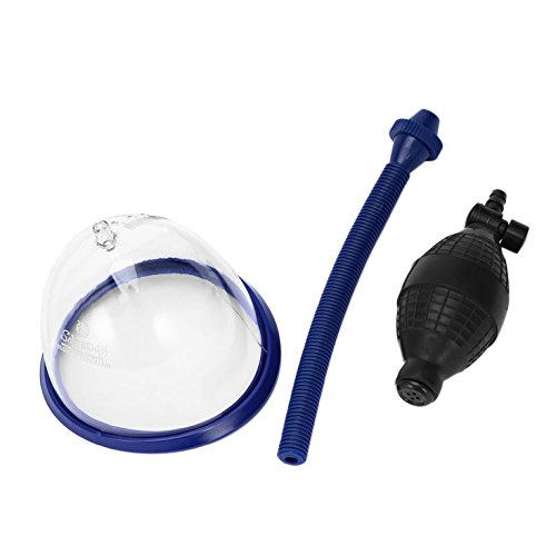 CLKjdz Breast Pump Enhancement Vacuum Enlarger Bra Massager Cupping Body Machine (L)