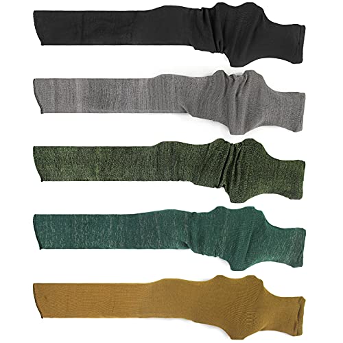 GUGULUZA ExtraThick Gun Socks for Rifles with Scope, 5Pack 47" x 6