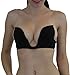 ToBeInStyle Women's U-Shape Low Plunge Wire-Free Bra Adjustable/Removable Straps