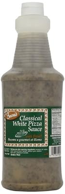 Classical White Pizza Sauce, Basil, 32 Ounce