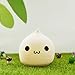 Lafedy Night Light Silicone Bedroom Warm White and Automatic Optional 7 Colour Changing Sensitive Tap Control Rechargeable Portable Baby Gift Lamp (Battery-Sweet)
