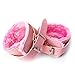 Tgmxte Bed Rêštráin Kit for Couples B`D`S-M Game Play Bōňdägéromance Rêštráinting Adjustable Straps Fur Tie up Hàňscùffs Soft Wrist and Ankle Cuffs