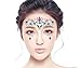 DaLin 8 Sets Mermaid Face Gems Rave Festival Face Jewels Stick On Crystals Bindi Rainbow Tears Rhinestone Temporary Tattoo Face Rocks Stickers (Collection 1)