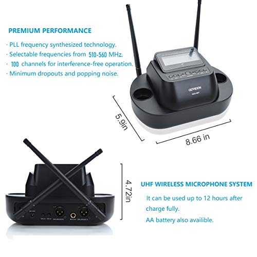 GEARDON Rechargeable Wireless Microphone System on Galleon Philippines