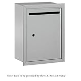 Letter Box, Standard, Recessed, Aluminum