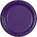 HeroFiber Disposable Paper Dinnerware for 24 - Purple - 2 Size Plates, Cups, Napkins , Cutlery (Spoons, Forks, Knives), and tablecovers - Full Party Supply Pack