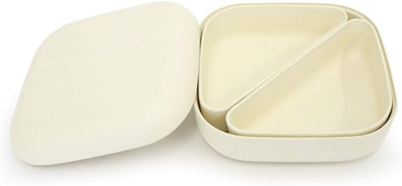 Go Bento Lunch Box White BIOBU by EKOBO
