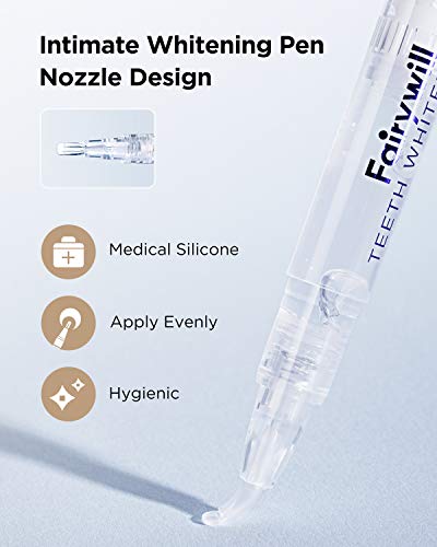 Fairywill Teeth Whitening Pen, 3 Pcs, Dental Formula, Reduced Sensitive Teeth Whitener Pen, White Teeth Pen Remove Tough Stains