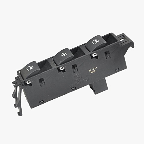 BMW Left Front Door Window Switch (3-Button) Genuine Original 02183