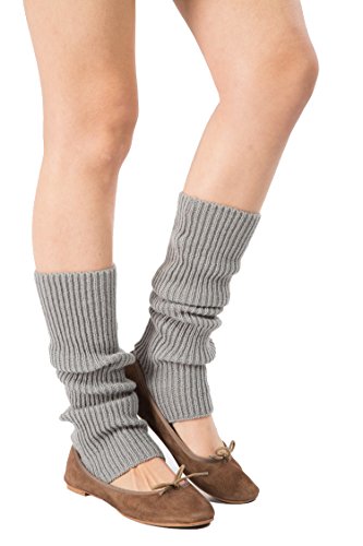 Casue Beenwarmers voor dames, meisjes, beenwarmers, yoga-beenwarmers, met hielgat, beenwarmers, gebreid, gehaakt, lange… - Image 3