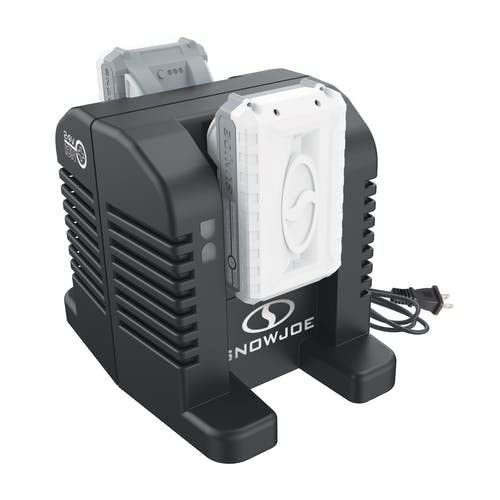Snow Joe + Sun Joe 24VCHRGHSDPC 24V iON+ Dual Port High Speed