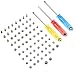 MMOBIEL Complete Screw Set Compatible with iPhone 7 Plus (White/Black/Jet Black/Gold/Rose Gold) incl. 3 x Screwdrivers primary
