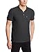 Levi's Men's Rillo Short Sleeve Pique Polo, Caviar, Small