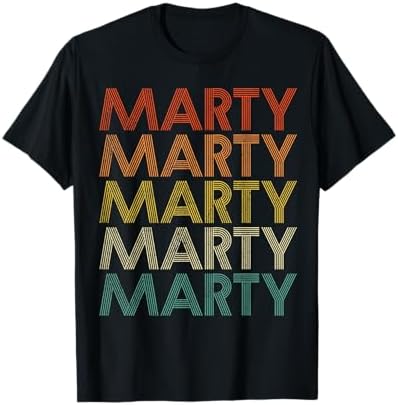 Marty様 Amazon.com: Marty Name Shirt | Marty T-Shirt : Clothing, Shoes