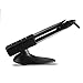AmoVee Universal Flat Iron Holder Professional Heat Resistant Styling Tool Hair Iron Stand (Black)