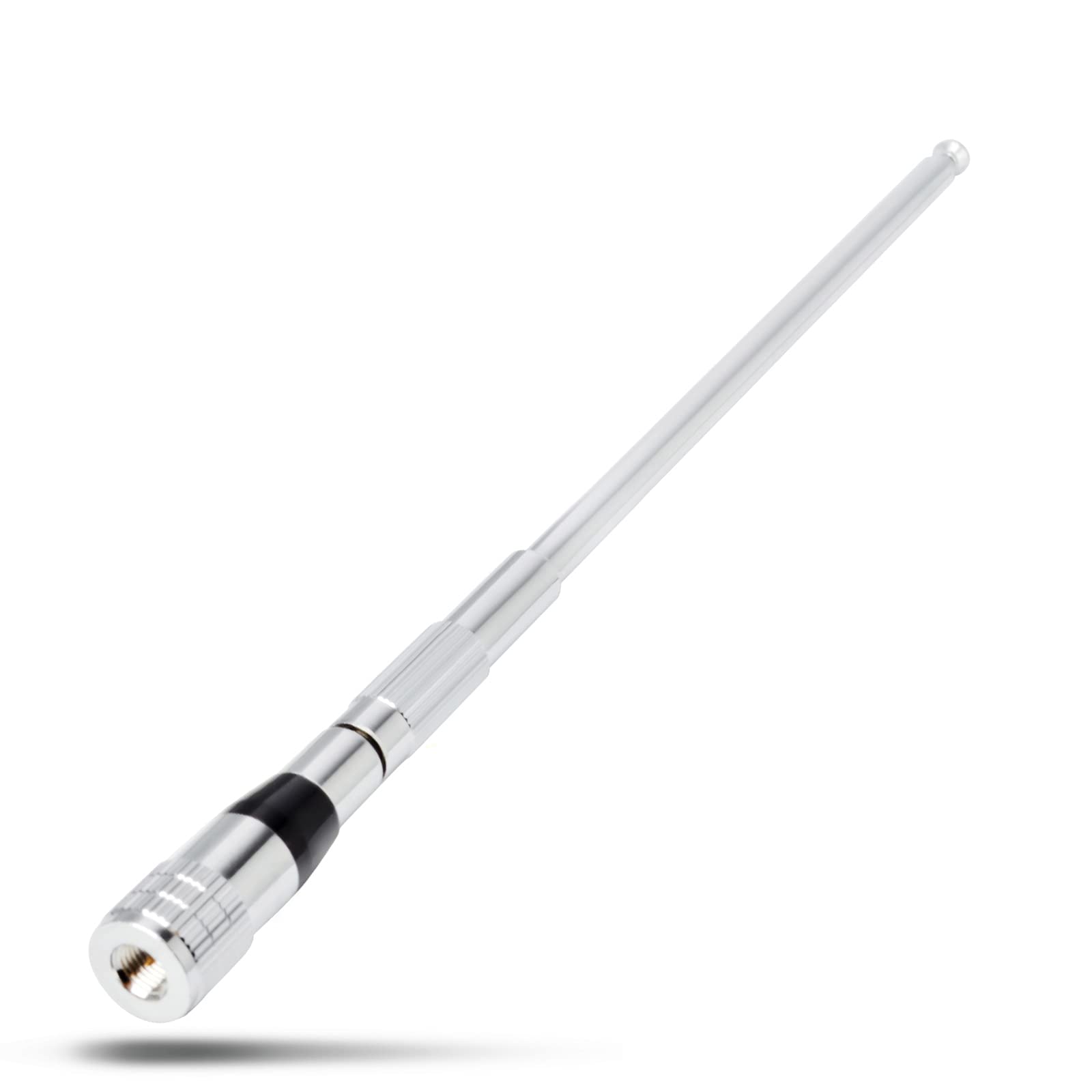 HYS VHF Telescopic Antenna SMA-Male 136-174MHz Foldable Aerial Compatible with YAESU VX-1R VX-2R VX-3R TYT 2 Way Radio