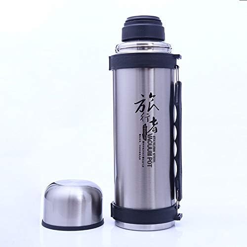 OurMix Thermosteel Flip Lid Flask, 1200 milliliters, Silver