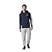 adidas Men's Essentials 3-Stripe Pullover Hoodie, Collegiate Navy/White, Medium