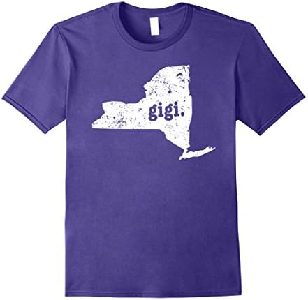 Men's Gigi Shirt New York T Shirt Gigi Grandma Shirt 2XL Purple