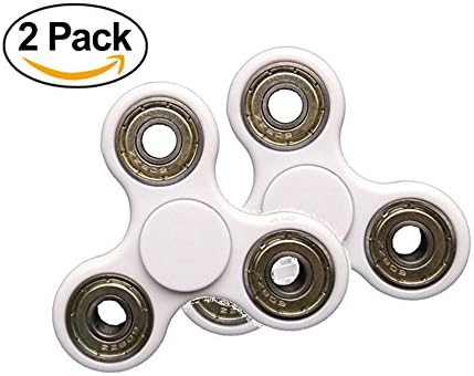 (2-Pack) Fidget Spinner Toy to Relieve Stress Anxiety and Boredom