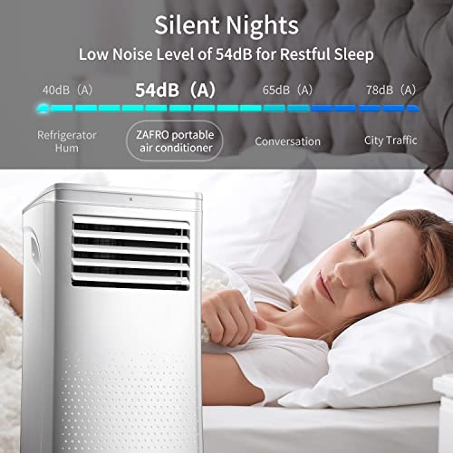 ZAFRO Portable Air Conditioner 8000BTU(ASHRAE) with Remote Control