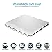 USB 3.0 DVD RW Drive, E-More External CD DVD Drive USB3.0 Ultra Slim Portable DVD Rewriter Burner CD/DVD-RW Writer Burner for Apple Mac Macbook Pro and other Laptop Desktops