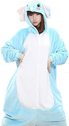 Unisex Adult Halloween Elephant Costume, Attractive Animal Onesie Designs