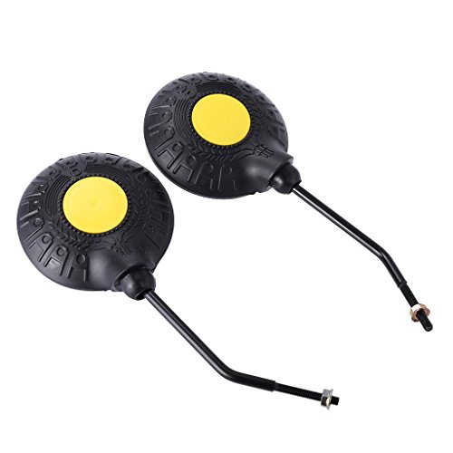 Sixsons 2pcs Bicycle Rearview Mirror Cycling Safety Handlebar MTB Reflective Universal