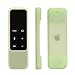 TomRich 3 Magnets Protective Case Cover for Apple TV 4th/5th Gen Generation Remote-[Heavy Shock Proof] [Anti Slip Lanyard] Silicone Case Cover for Apple TV 4K / 5K Siri Remote-Green Glow in The Dark