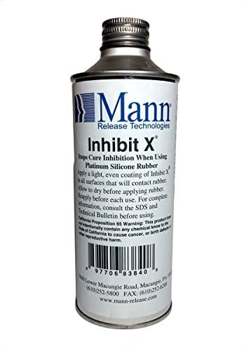 Mann INHIBIT X - Pint Unit - Helps protection from cure inhibition from when pouring platinum silicones