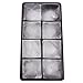 Zenware Silicone Extra Large Ice Cubes Tray Mold - Choose Your Size