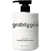 grabityg0.0 Hair Lifting Water Conditioner - Volumizing Conditioner for Thinning Hair with Hyaluronic Acid and Silk Keratin, Vegan, Free from Sulfates and Parabens, 9.12 fl.oz.