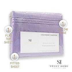 1500 Supreme Collection Twin Sheet Sets Lavender