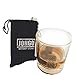 Whiskey Chilling Stones Gift Set of 10 | For Irish Scotch, Jack Daniels & Other Beverages | Ice Rocks - Stainless Steel Tongs - Velvet Pouch - Groomsmen Gifts for Wedding - Drink Cubes