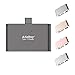 Type C Card Reader,Asltoy USB3.1 Type C OTG HUB Adapter Card Reader,Micro SD/TF Flash Memory Card Reader,Read and Write with OTG Function for MacBook,Chromebook,Windows (B1 Gray)