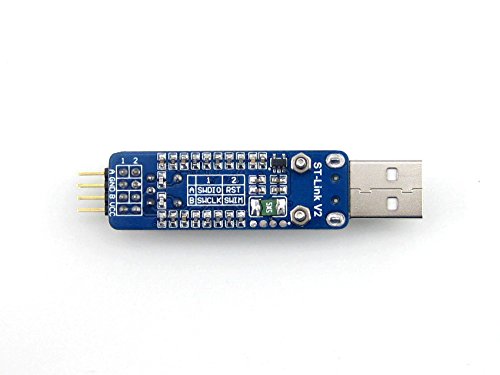Waveshare Mini ST-LINK/V2 ST-LINK In-circuit Debugger Programmer Emulator Downloader for STM8 and STM32 Low Cost Solution USB Interface