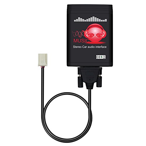 Wyness Car MP3 USB/AUX 3.5mm Stereo Wireless Music Receiver Wireless Hands Free Auto Bluetooth Adapter Fit For Toyota (6+6)Pin Camry Tacoma Corolla Tundra RAV4 Lexus RX GS IS