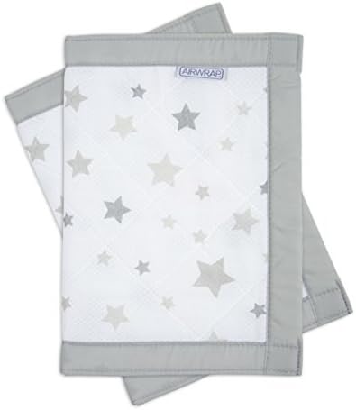Airwrap 2-Sided Bed Bumpers (Silver Stars) by Airwrap