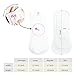 Hesta Organic Reusable Cloth Menstrual Pads (Environment-Friendly), PMS Relief Set of 3 (Regular, Wing Free/White)