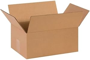 ELITE TOOL CENTER 25 Pack 14 x 10 x 6 Corrugated Cardboard Boxes For Packing, Shipping, or Moving