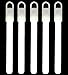Lumistick 6 Inch Glow Sticks With Strings | Kid Safe Non-toxic Neon Light Up Glow Stick Party Pack | Available in Bulk and Color Varieties | Keeps Glowing Bright up to 12 hours (White, 50)