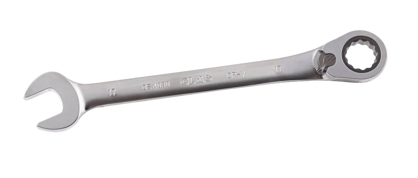 CLAS Equipements OS 4030 Reversible Ratchet Wrench 15° 17mm