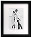 Malden 8x10 Matted Picture Frame - Made to Display Pictures 5x7 with Mat, or 8x10 without Mat - Black