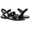 Shoe-Land-Keetton-Womens-Open-Toes-One-Band-Ankle-Strap-Flat-Sandals