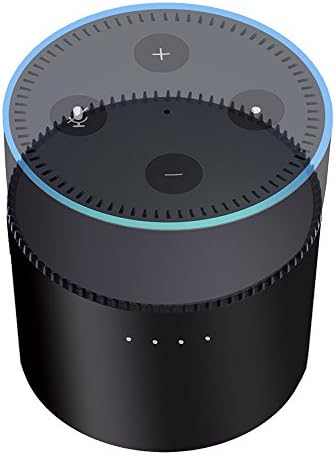INorton Portable Battery Base for Echo dot 2, Intelligent 10000mAh Battery Echo Charging Cradle Speaker Stand, 5V-2A USB Output,Support Two-way Fast Charge