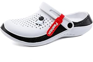 Goysemsty Mens Womens Garden Shoes Arch Support Summer House Slippers Sandals Breathable Slip On Home Shoes Indoor Outdoor