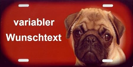 Amazon.de: Schilderfeuerwehr Hundeschilder Mops selbst ...